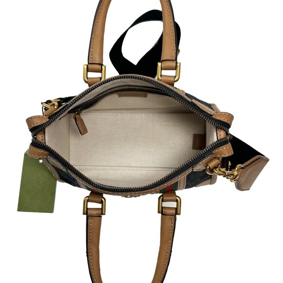 Gucci Bauletto Original GG Mini Top Handle/ Cross Body Bag - Picture 7 of 12